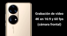 Vídeo grabado con la cámara delantera del Huawei P50 Pro en 4K y 60 fps