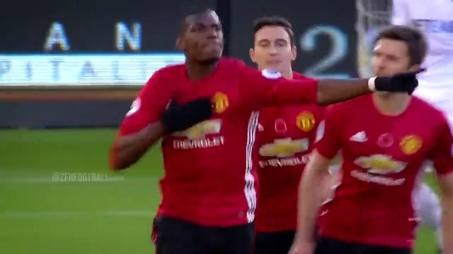 Los mejores momentos de Pogba con el Manchester United / ZFH FOOTBALL