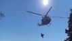 Escursionista infortunata, il salvataggio con l'elicottero "Drago"