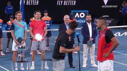 Kyrgios : "Mesdames, Thanasi est encore célibataire, donc allez-y !"