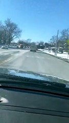 FedEx Truck Takes Fuel Hose for a Ride
