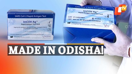 ICMR Approves First Made In Odisha Antigen Testing Kit For Coronavirus