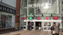 See the Bridges Shopping Centre in Sunderland as Storm Malik rocks the North East