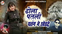2022 New Song || Dhola Patli Patang Ne Chod De - Rajasthani Dj Song || DJ MIX || Latest Marwadi Dj REMIX SONG 2022
