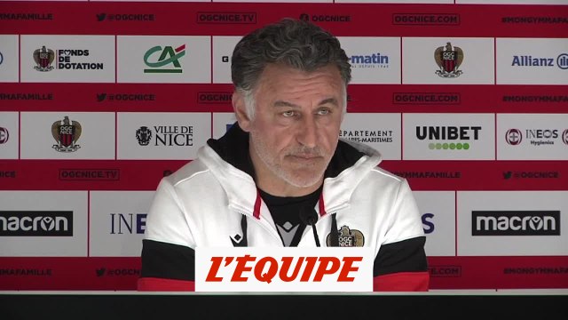 Galtier : «On va devoir élever notre niveau de jeu» - Foot - Coupe - Nice