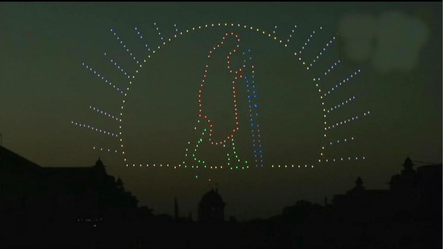 Beating Retreat: Grand 1000-drone show at Vijay Chowk