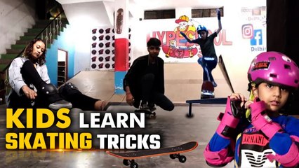 Delhi skateboarding academy kindles interest in sport: Watch | Oneindia News