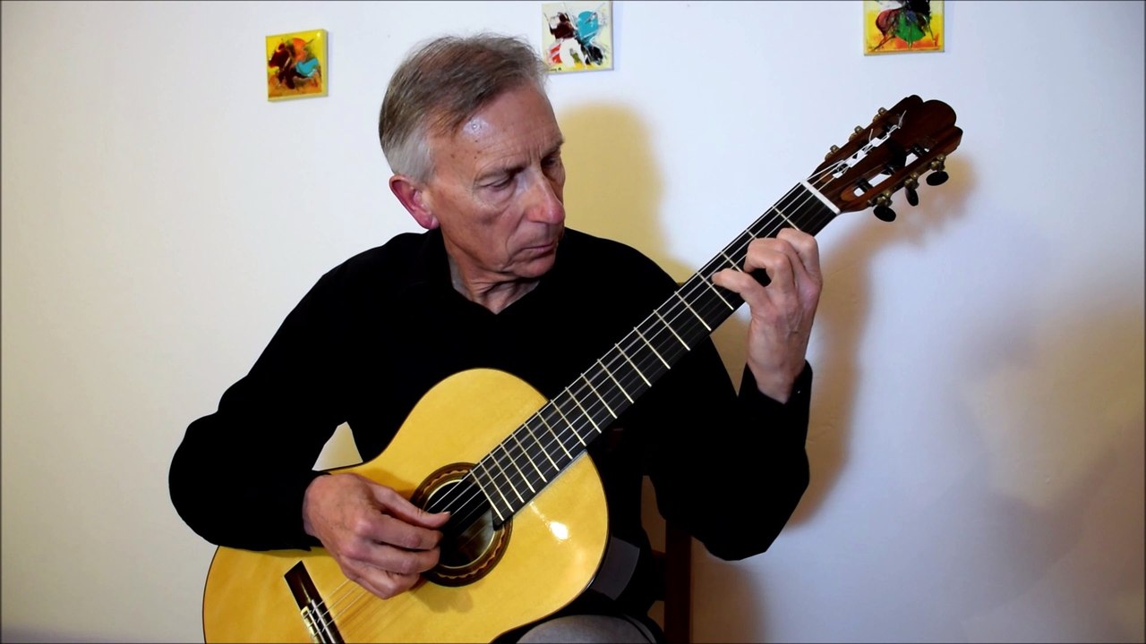 Suite BWV 996 JS Bach - 4 Sarabande - Guitare Alain Bauer