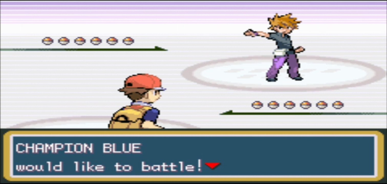 Pokemon Fire Red - Champion Battle: Blue - video Dailymotion