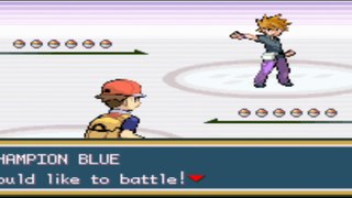 Pokemon Fire Red - Champion Battle: Blue