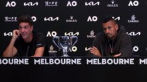 Open d'Australie 2022 - Nick Kyrgios and Thanasi Kokkinakis : 