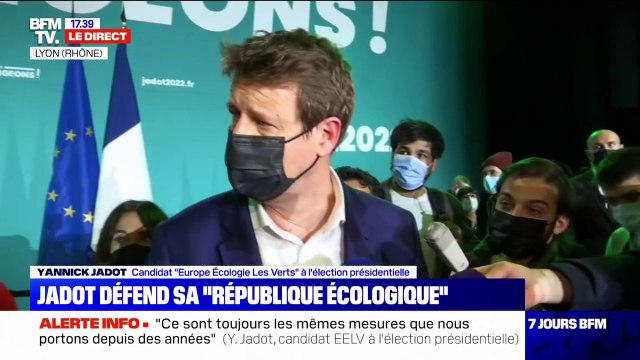 Yannick Jadot: Pour moi, la page de la primaire populaire est tournée depuis un moment