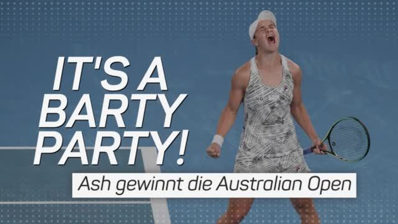 It’s a Barty Party: Ash gewinnt die Australian Open