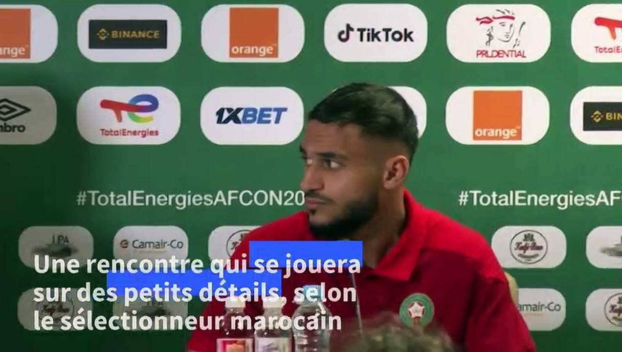 Football/CAN: le Maroc vise "l'exploit" face à l'Égypte
