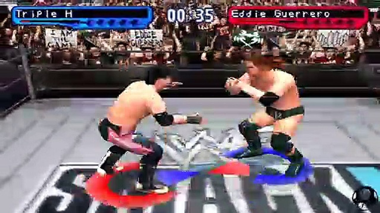 WWF Smackdown! 2 Triple H vs Eddie Guerrero