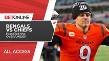 OVER/UNDER Picks for Bengals vs Chiefs | BetOnline All Access