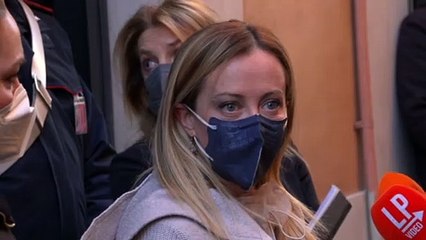 Centrodestra, Meloni: "Eravamo d'accordo solo sul 'no Mattarella', tanto che ci scherzavamo pure"