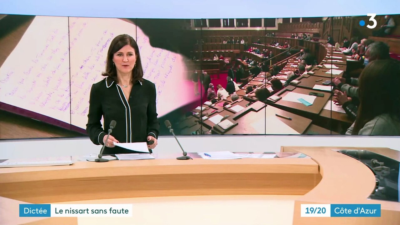 Reportage France 3 Régionales - Dictée Niçoise