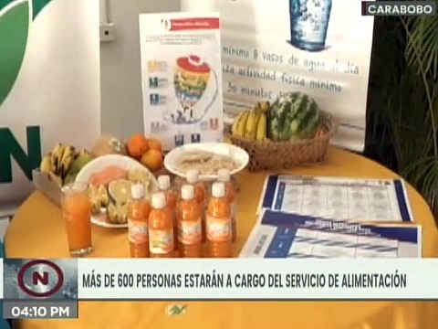 Gobierno Nacional garantiza alimentación de atletas que participarán en los XX Juegos Nacionales