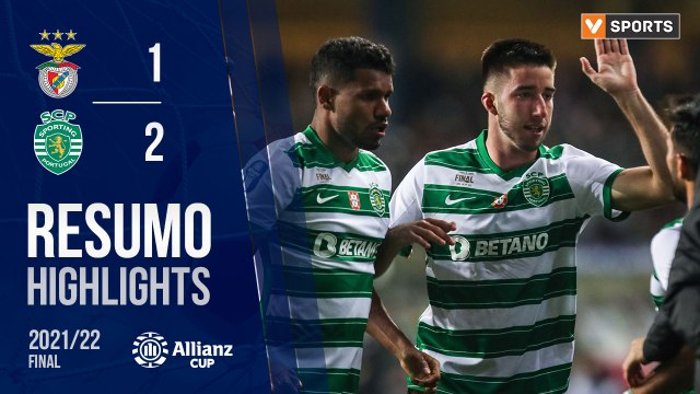Highlights: Benfica 1-2 Sporting (Taça da Liga 21/22 - Final)