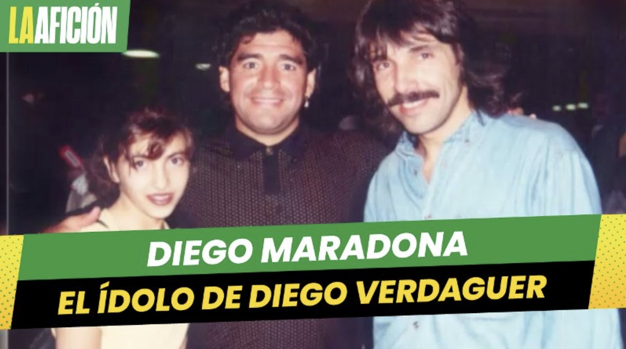 Diego Verdaguer, un fanático de Diego Maradona