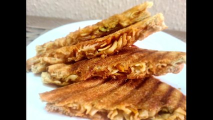 Pasta sandwitch /Sandwitch with stuffed pasta/Sandwitch recipes