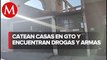 Sedena, fiscalía y Guardia Nacional catean tres inmuebles y detienen a 13 en Guanajuato