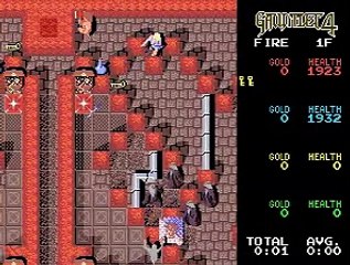 Gauntlet IV online multiplayer - megadrive
