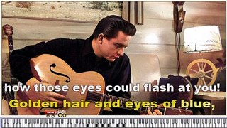 Johnny Cash -Ballad of a Teenage Queen- karaoke Instrumental Version with virtual piano & lyrics video .