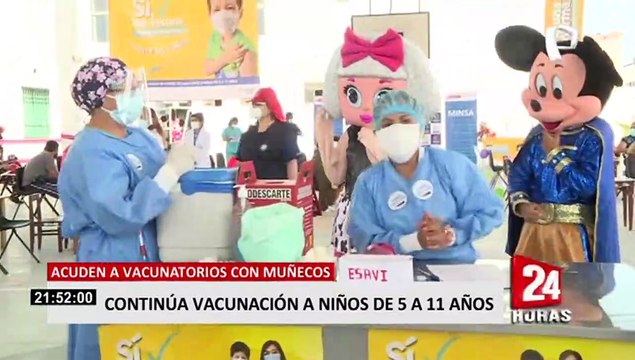 Covid-19: niños de 5 a 11 años con o sin comorbilidades podrán vacunarse mañana