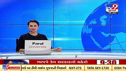 Lion seen roaming in Itariya village, Botad _ TV9News