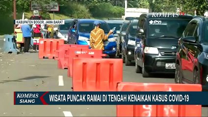 Télécharger la video: Pemberlakuan Ganjil-Genap Akhir Pekan Guna Cegah Kepadatan Kendaraan di Jalur Puncak Bogor