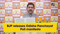 BJP releases Odisha Panchayat Poll manifesto