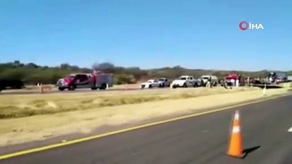 Meksika'da katliam gibi kaza: 12 ölü, 11 yaralı