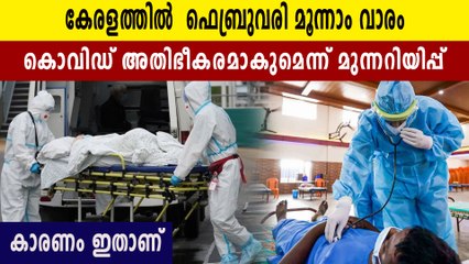 കേരളത്തിൽ ഫെബ്രുവരി ആദ്യവാരം കോവിഡ് പാരമ്യത്തിലെത്തുമെന്ന് റിപ്പോർട്ട്‌