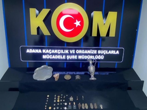 Tarihi eser ve kaçakçılık operasyonunda 3 zanlı yakalandı