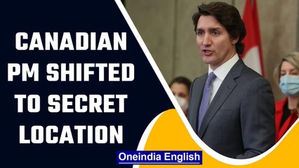 Télécharger la video: Canadian PM Justin Trudeau and family shifted to secret location after Anti-Covid-19 protests