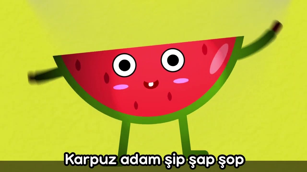 Karpuz Adam - Yaz Meyvelerini Öğreten Şarkı
