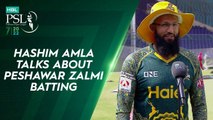 Hashim Amla Talks About Peshawar Zalmi Batting Preparation with Erin Holland | HBL PSL 7 | ML2G