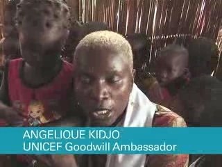 Angélique Kidjo raises awareness on child rights in her native Benin
