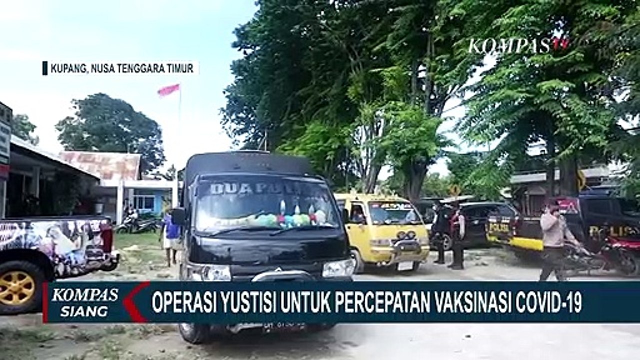 Polres Kupang Gelar Operasi Yustisi Pelaku Perjalanan Guna Dukung Percepatan Vaksinasi Covid-19