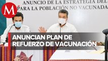 Zoé Robledo anuncia arranque de plan para personas no vacunadas en Chiapas