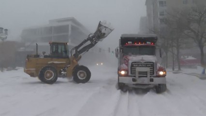 Tempête de neige exceptionnelle dans le nord-est des États-Unis