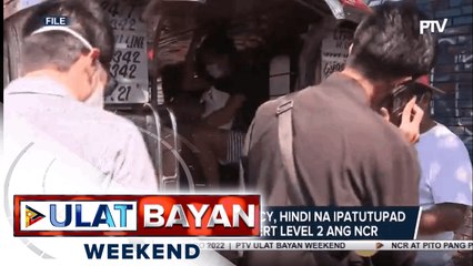 DOTr: 'No vax, no ride' policy, hindi na ipatutupad kapag ibinaba sa Alert Level 2 ang NCR