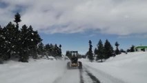 Anamur-Ermenek kara yolunun tek şeridi ulaşıma açıldı