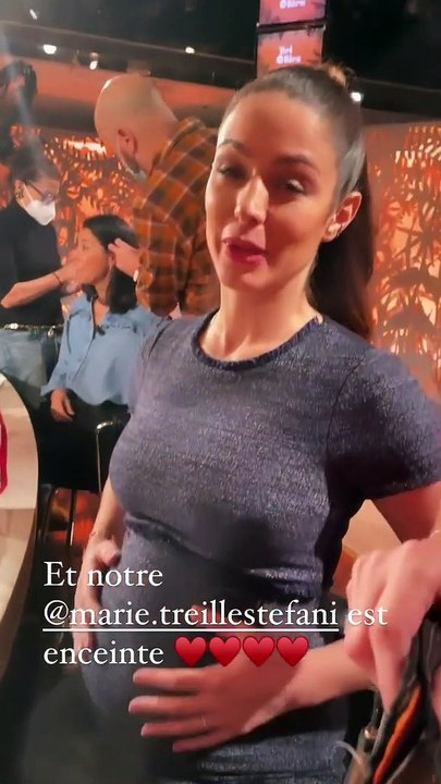 Elsa Wolinksi a partagé une vidéo de Marie, la compagne de Camille Combal, très enceinte.