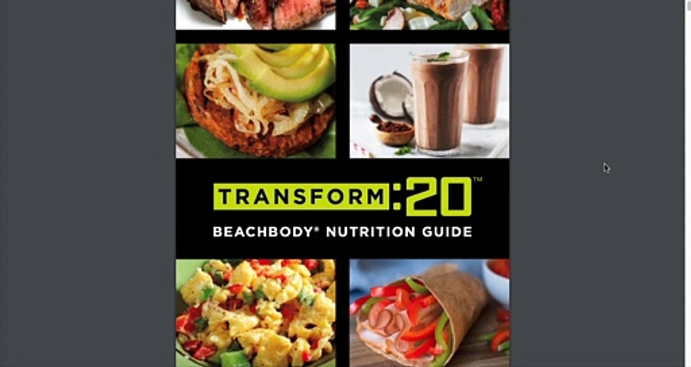 Tips - Transform 20 Nutrition Plans