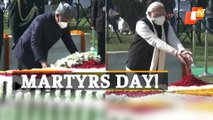 Martyrs Day: Prez Kovind, PM Modi And Other Leaders Pay Tribute To Mahatma Gandhi At Rajghat