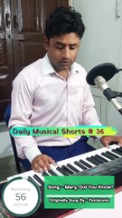 Mary, Did You Know? (Cover) | (Daily Musical Shorts #36) | Acorn Wolve | #Shorts