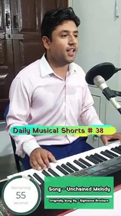 Unchained Melody (Cover) | (Daily Musical Shorts #38) | Acorn Wolve | #Shorts